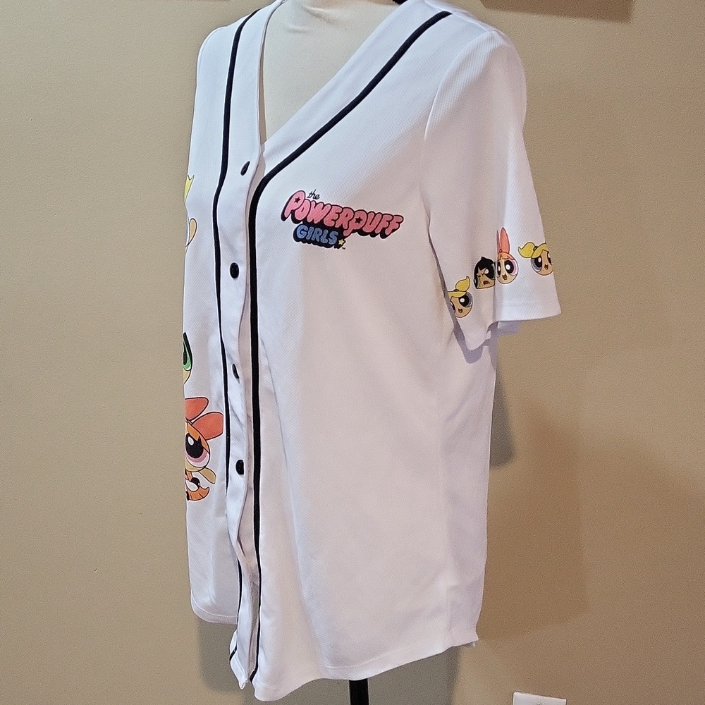 Cartoon Network The Powerpuff Girls Graphic Baseball Shirt - Picture 5 of 16